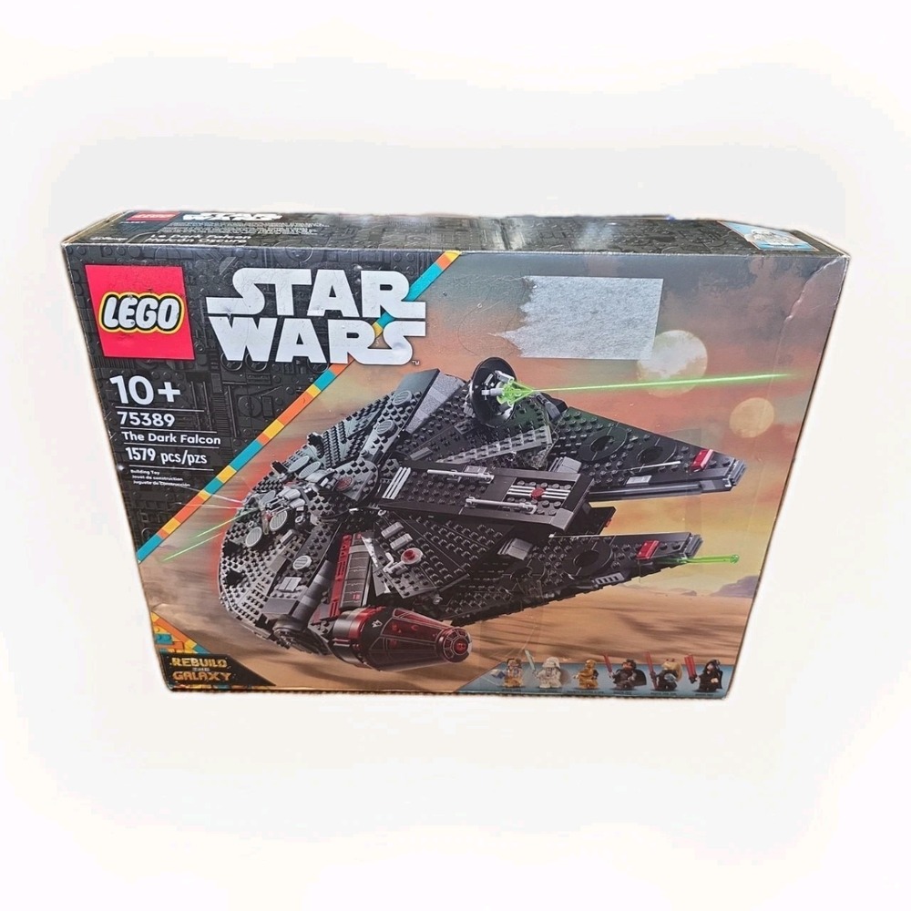 LEGO Star Wars: The Dark Falcon (75389) *No Minifigs, Open Damaged Box*